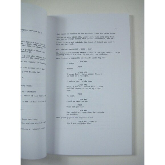 Nomadland Screenplay Chloé Zhao For Your Consideration Script Book - Picture 4 of 5